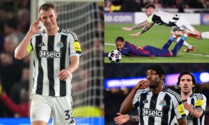Newcastle-spillervurderinger mot Barcelona: Kieran Trippier og Dan Burn er skyld i Magpies-nedsmeltningen da Anthony Elanga-mål viser seg meningsløse i pinlig Champions League-exit