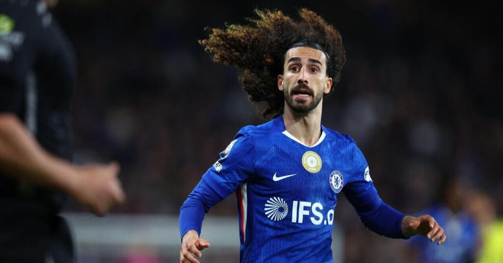Real Madrid-forsvarer Marc Cucurella under sin tid i Chelsea