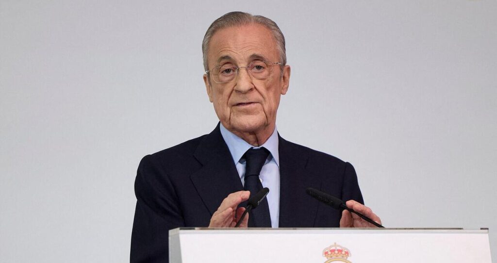 Real Madrid-president Florentino Perez kan bli gjenstand for et søksmål fra Barcelona.