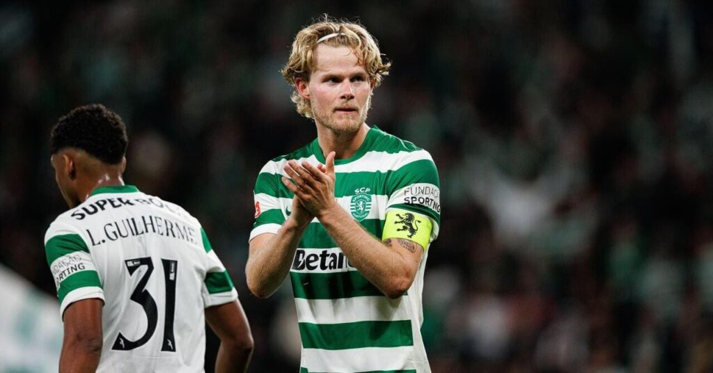 Atletico fullfører signeringen av den danske midtbanespilleren Hjulmand fra Sporting
