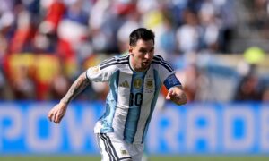 På video: Messi dukker opp for første gang etter VM-nederlag