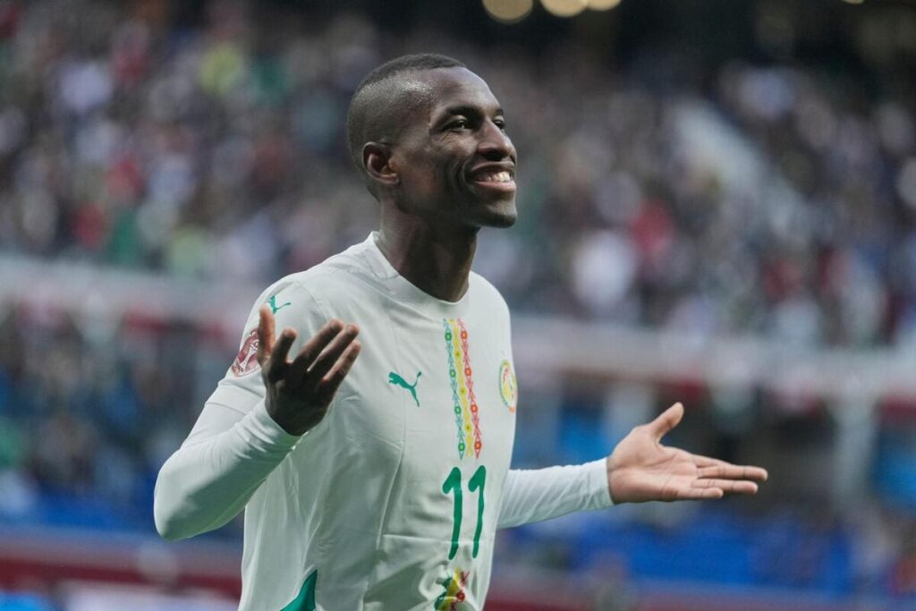 Senegal-spissen Nicolas Jackson