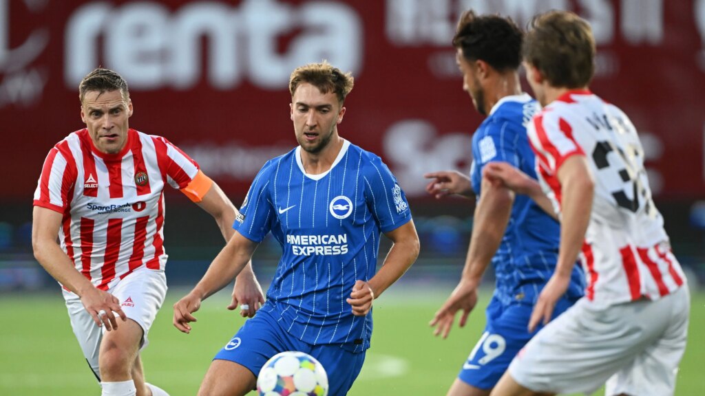 Tromso v Brighton & Hove Albion - UEFA Conference League 2026/27 Play Off Round First Leg