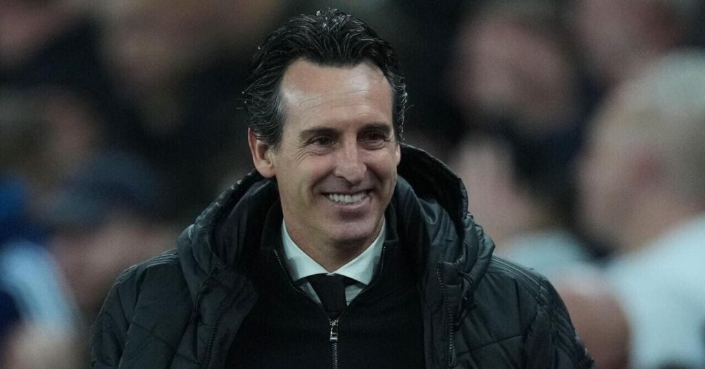 Aston Villa-manager Unai Emery
