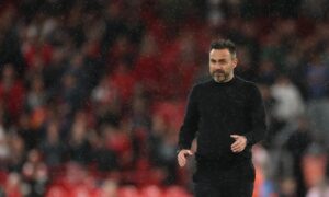 En merkelig avgjørelse? De Zerbi vekker kontrovers før Manchester United-oppgjøret