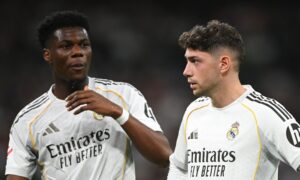 En video som dokumenterer slutten på en krig på en halv million euro mellom to Real Madrid-spillere