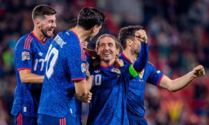 Ledende rolle for Modric (41) og Perisic (37) for Kroatia