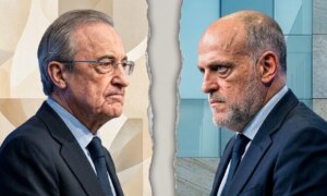 Tebas bryter ut i Real Madrid: vil du at Barcelona ekskluderes?