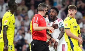 Virkelig ekkel handling i stedet for et drømmemål! Vinicius Jr. blir utvist og mister den fullstendig